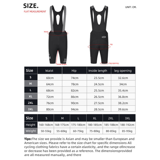 Men's Cycling Bib Shorts for Comfortable Riding