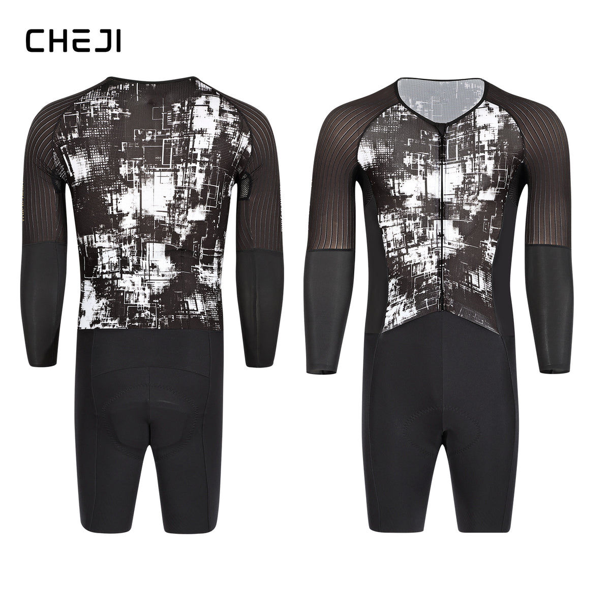 Men's Aero Lightweight One-Piece Cycling Suit, Quick-Dry