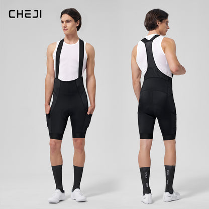 Cheji Men's Cycling Bib Shorts（wu shi B)