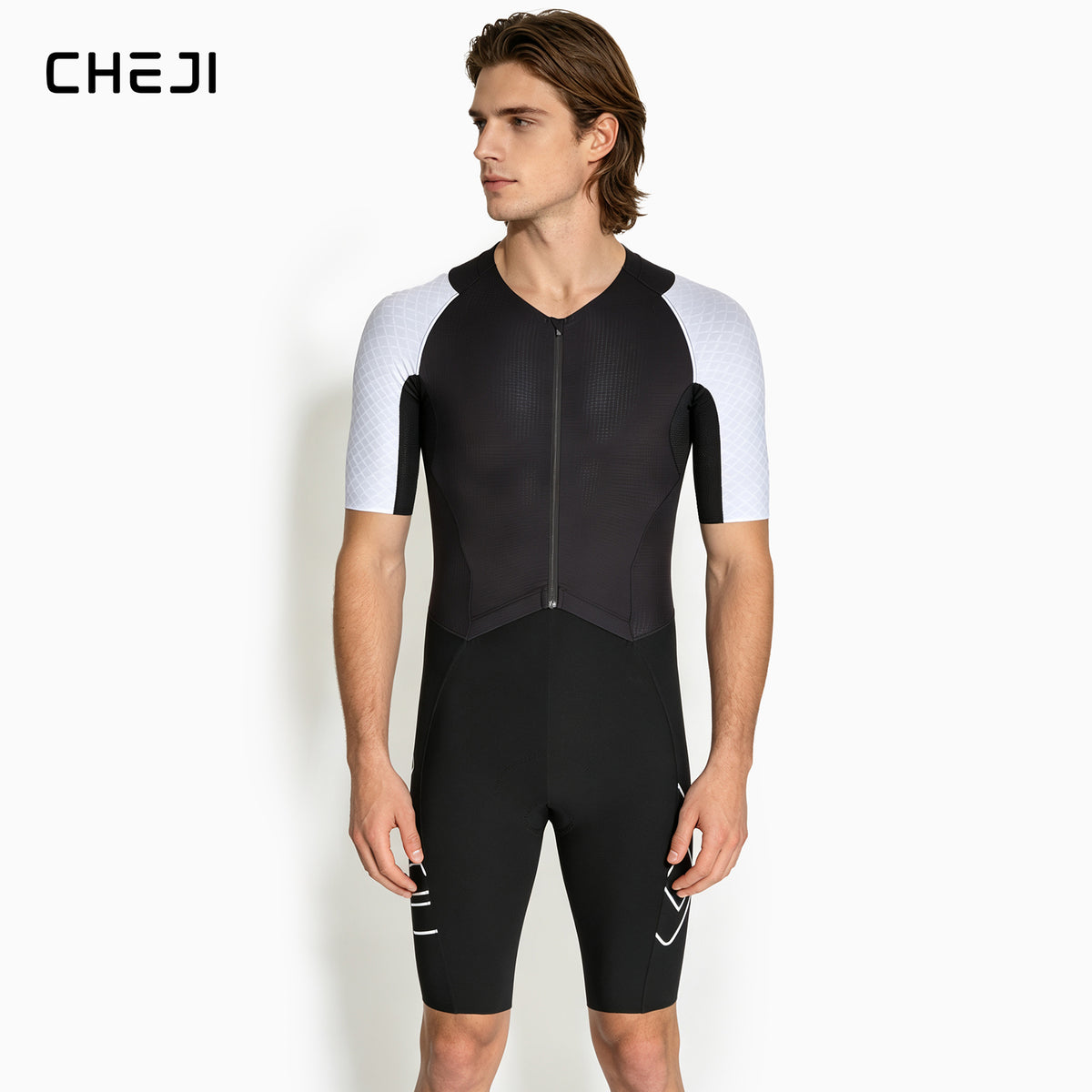 CHEJI Triathlon Suit – Men's One-Piece Racing Suit