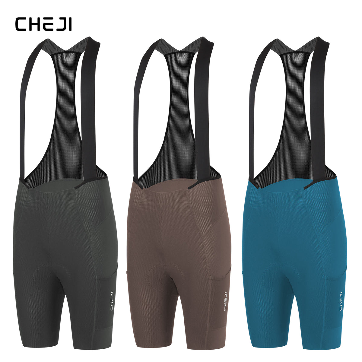 Cheji Men's Cycling Bib Shorts