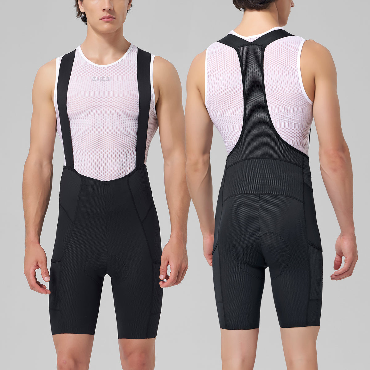 Cheji Men's Cycling Bib Shorts