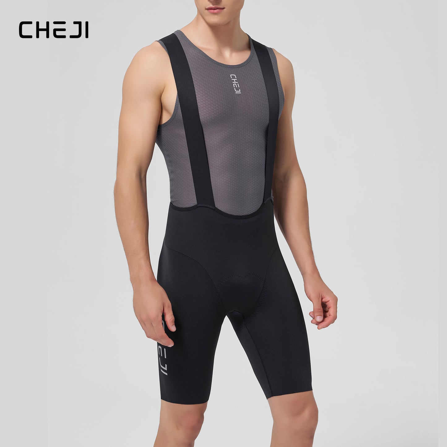 Cheji Men's Cycling Bib Shorts