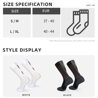 Cheji Adult Aero Cycling Socks for Men And Women