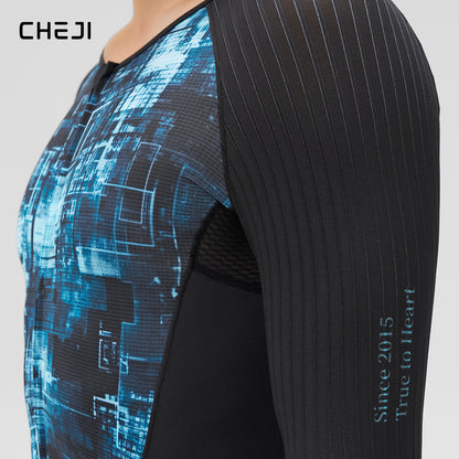Men's Aero Lightweight One-Piece Cycling Suit, Quick-Dry