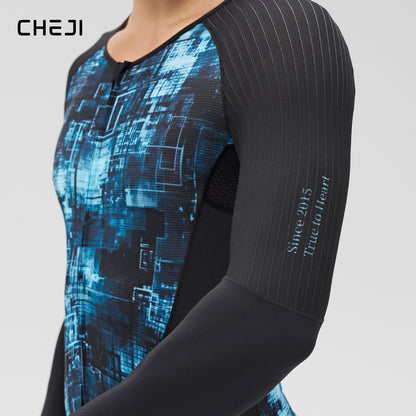 Men's Aero Lightweight One-Piece Cycling Suit, Quick-Dry