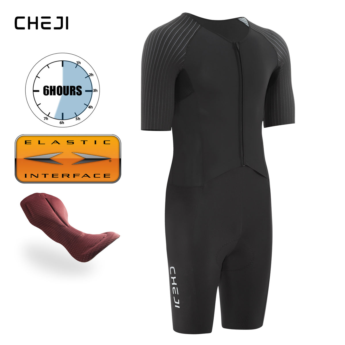 CHEJI Men's Pro Team Roadsuit