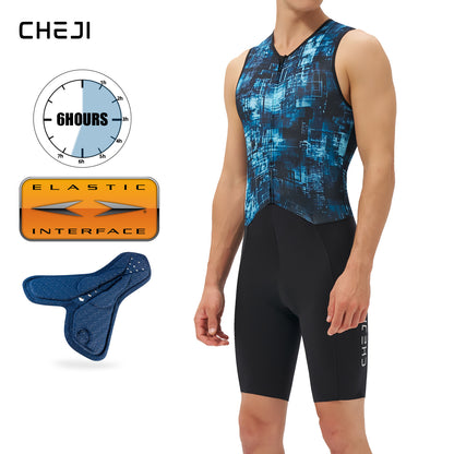 Cheji Trisuit Pro – Men's Triathlon One-Piece Suit