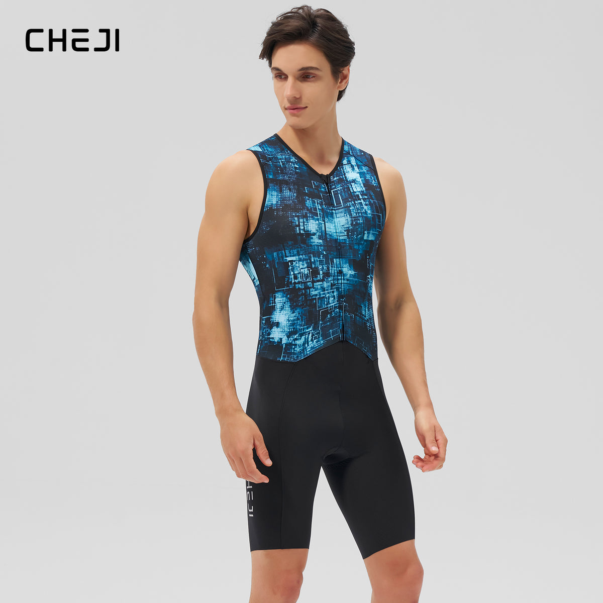 Cheji Trisuit Pro – Men's Triathlon One-Piece Suit