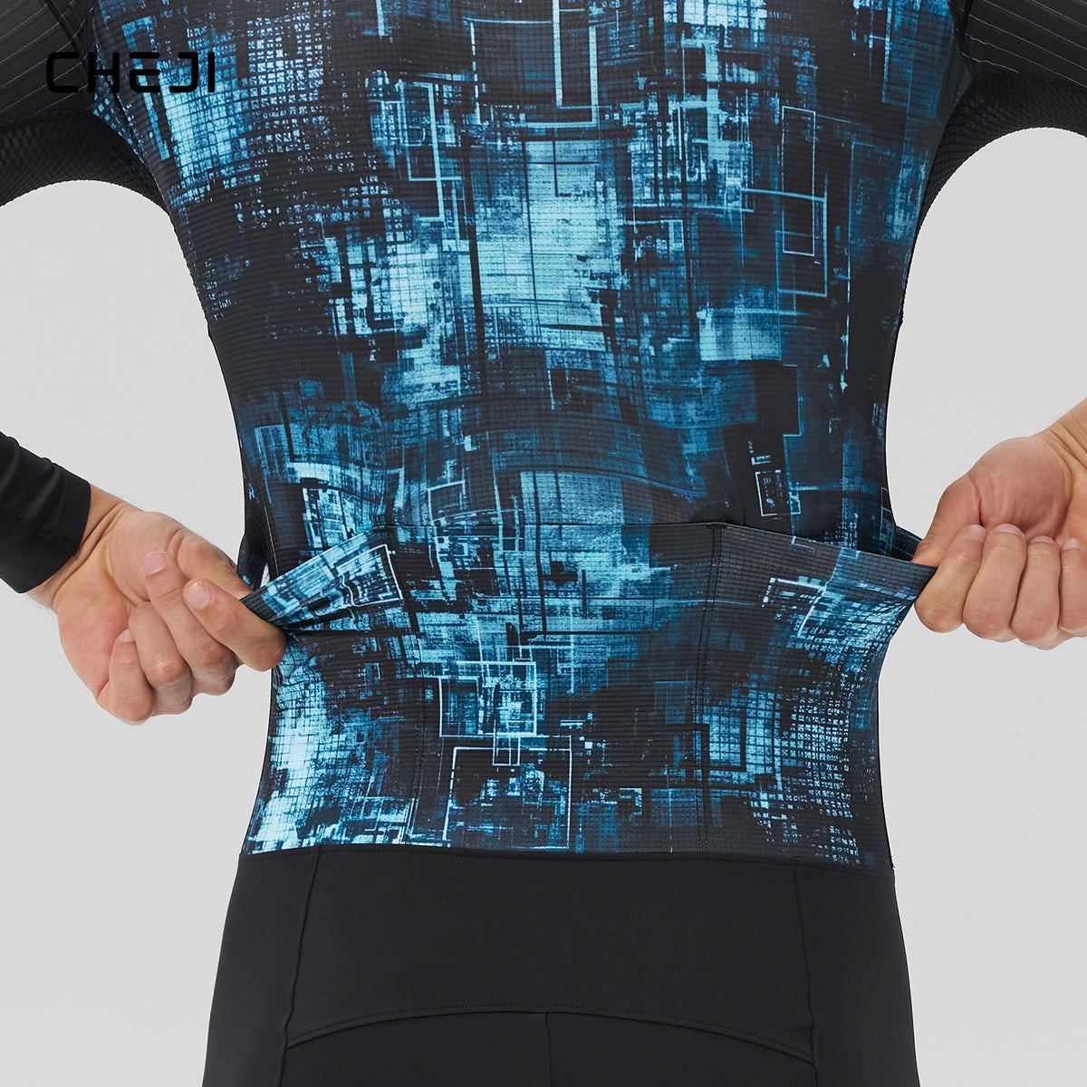 Men's Aero Lightweight One-Piece Cycling Suit, Quick-Dry
