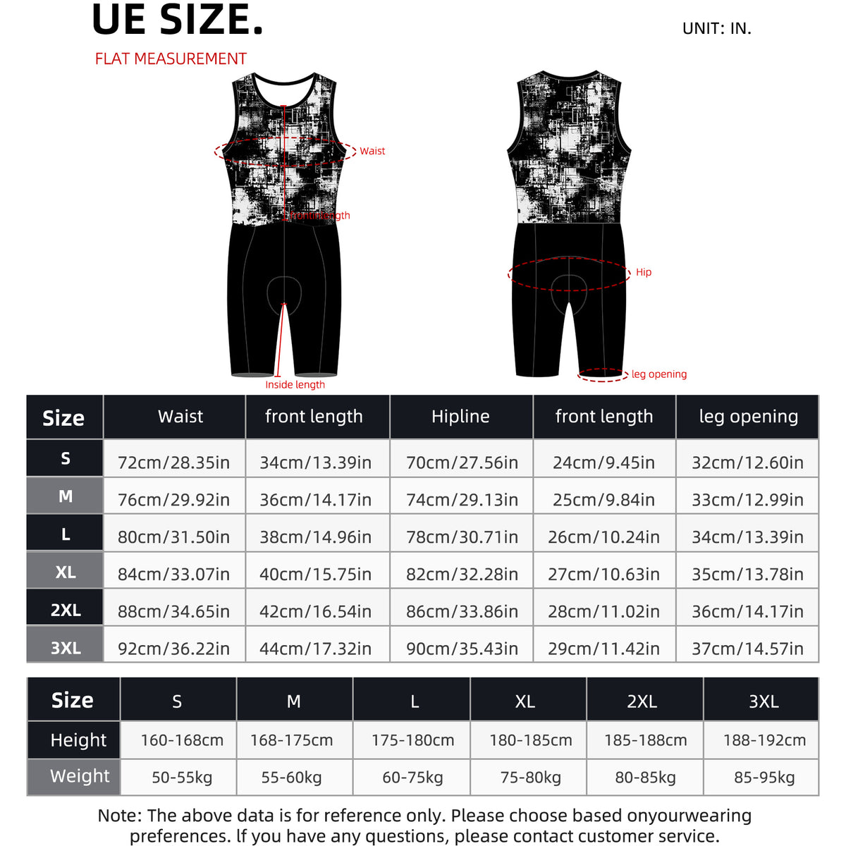 Cheji Trisuit Pro – Men's Triathlon One-Piece Suit