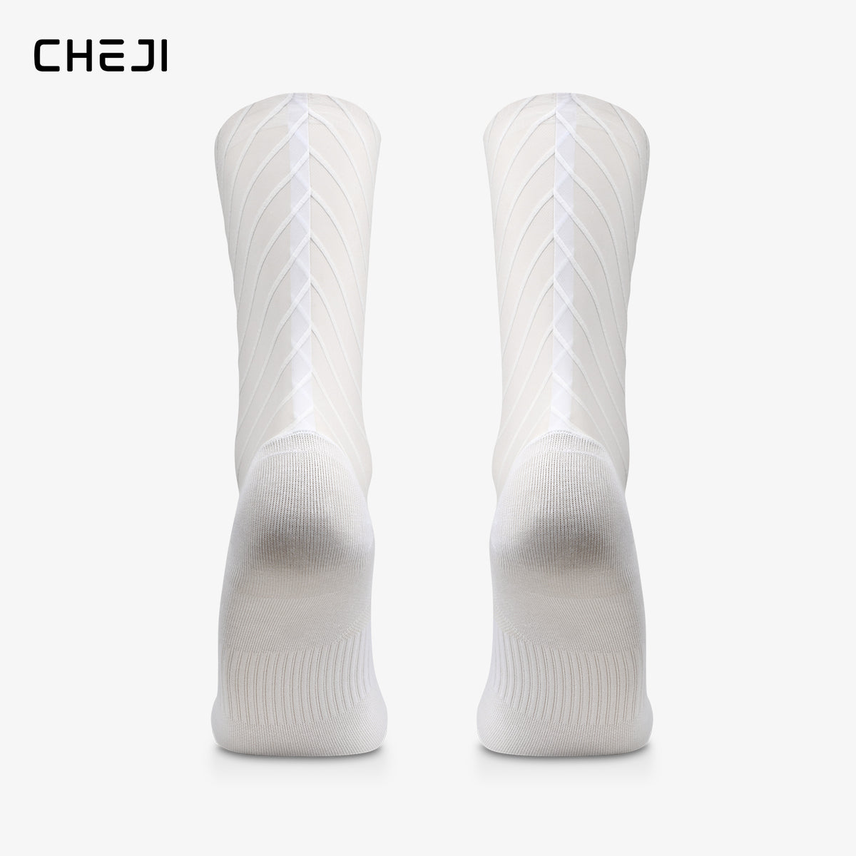 CHEJI Aero Cycling Socks - Premium Performance Pedal Power pro Cycling Crew Socks