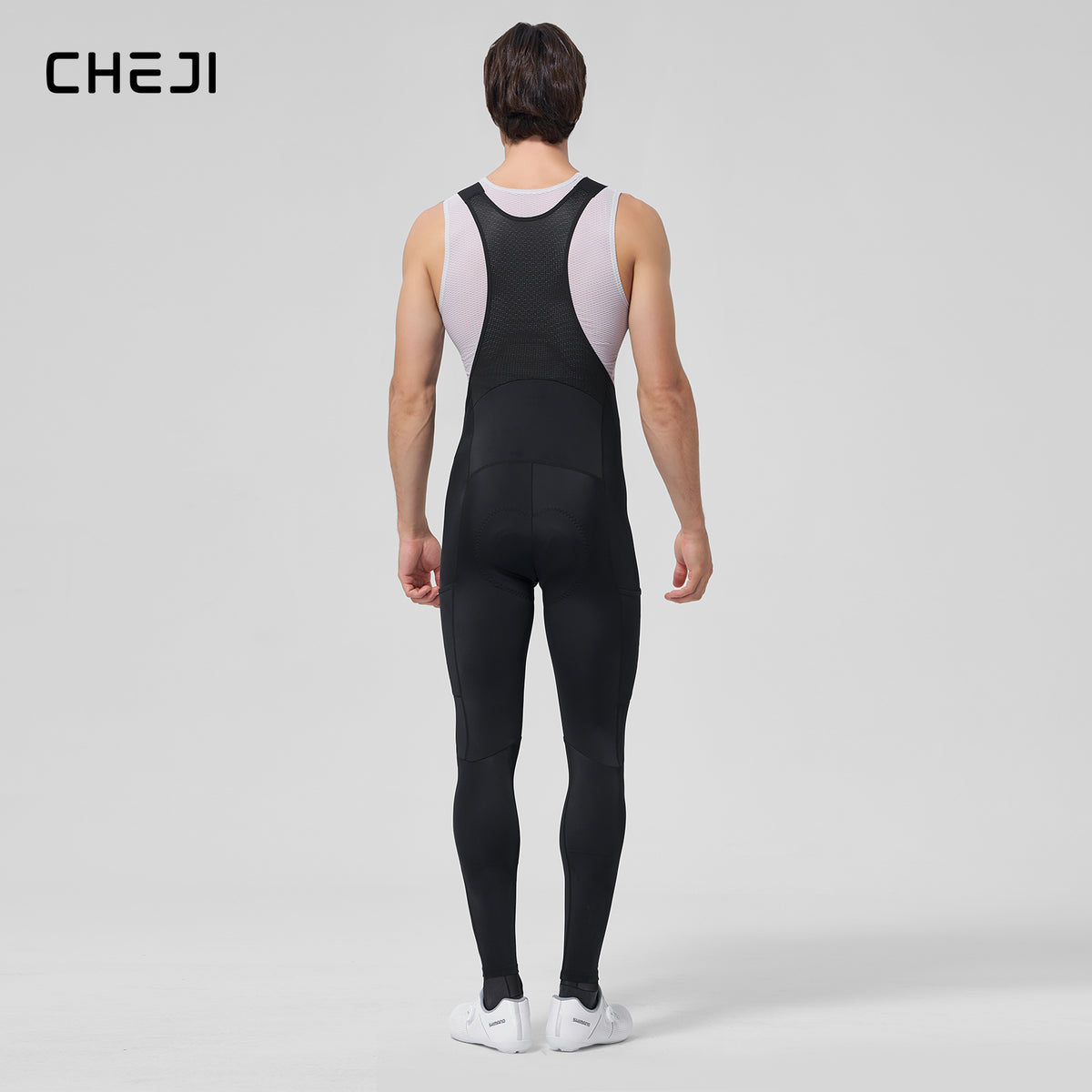 Men's Cycling Bib Tights – Long, Breathable Summer Pants