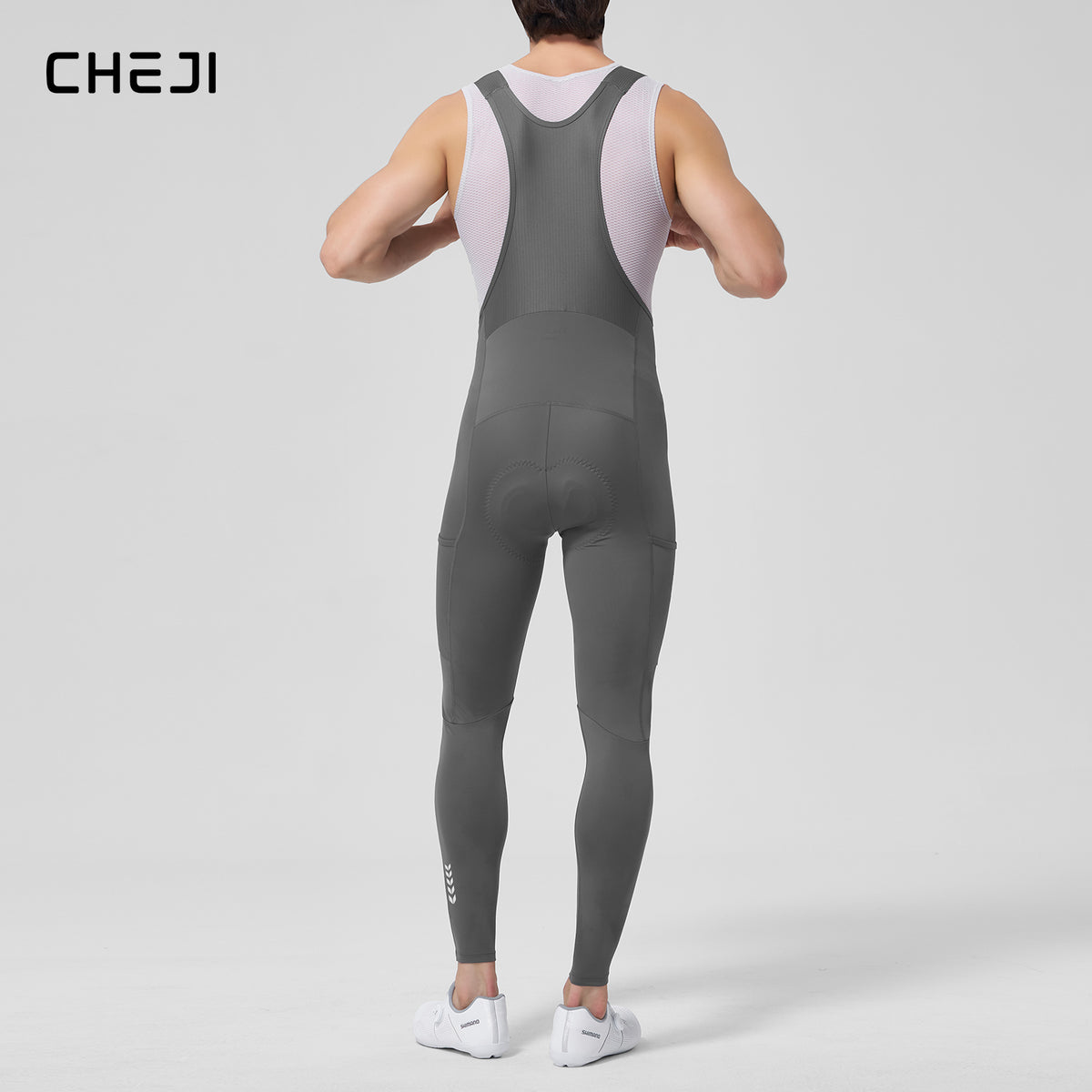 Men's Cycling Bib Tights – Long, Breathable Summer Pants