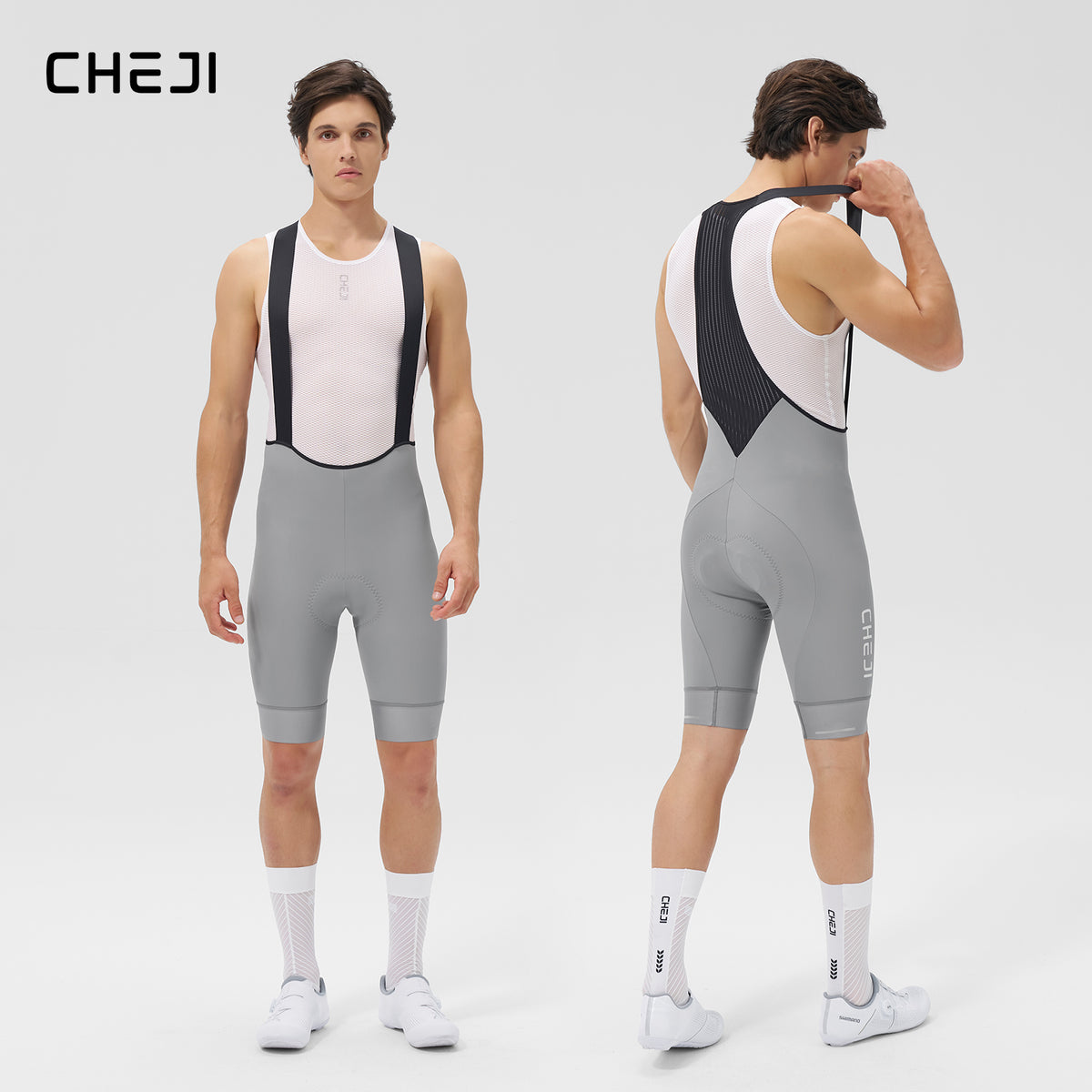 Cheji Men's Cycling Bib Shorts