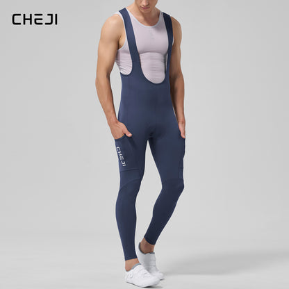 Men's Cycling Bib Tights – Long, Breathable Summer Pants