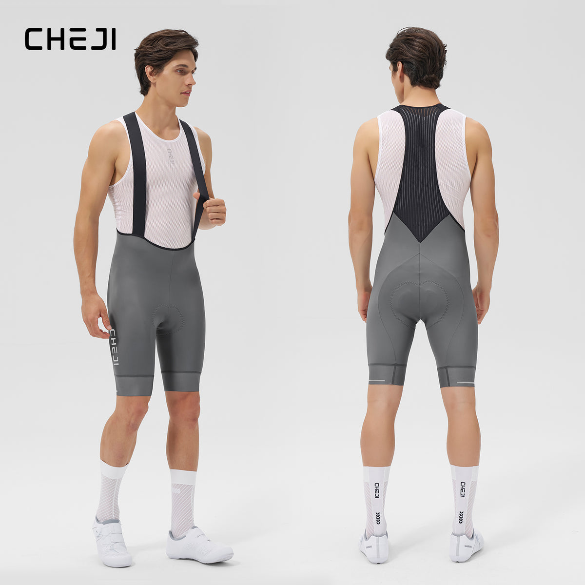 Cheji Men's Cycling Bib Shorts