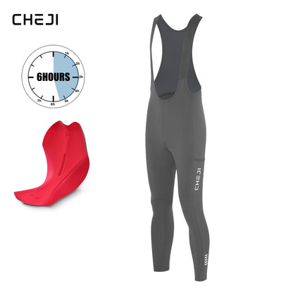 Men's Cycling Bib Tights – Long, Breathable Summer Pants