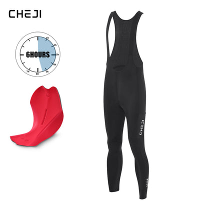 Men's Cycling Bib Tights – Long, Breathable Summer Pants