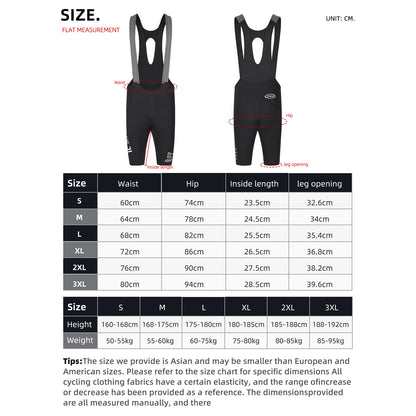 Men's Cycling Bib Shorts for Comfortable Riding