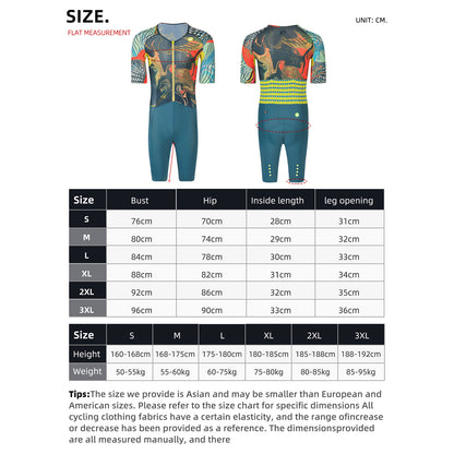 Cheji Men's Road Cycling Skinsuit