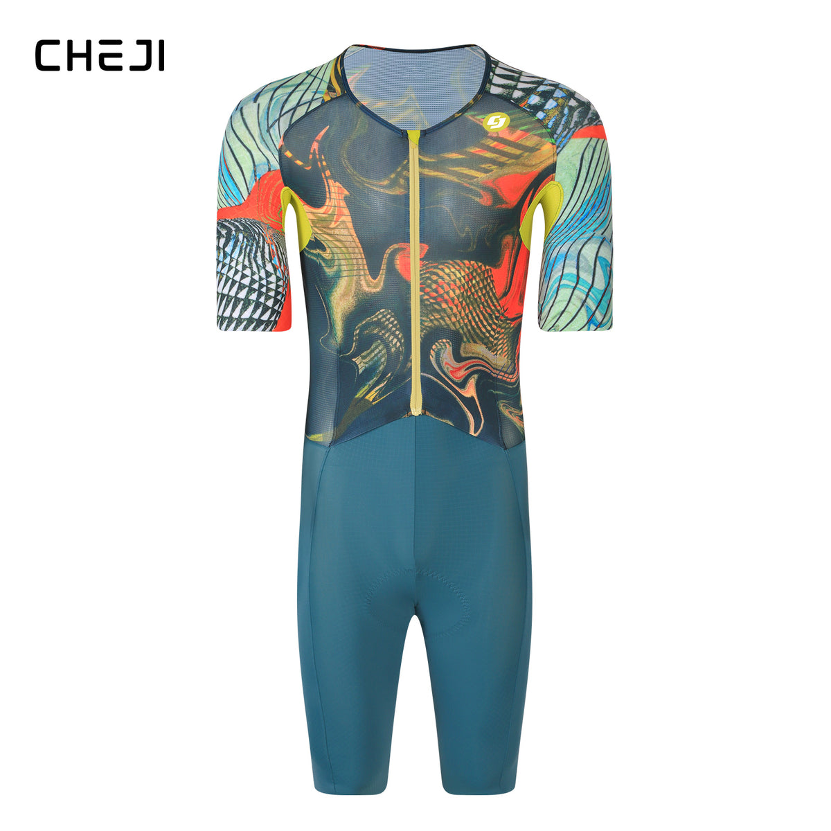 Cheji Men's Road Cycling Skinsuit