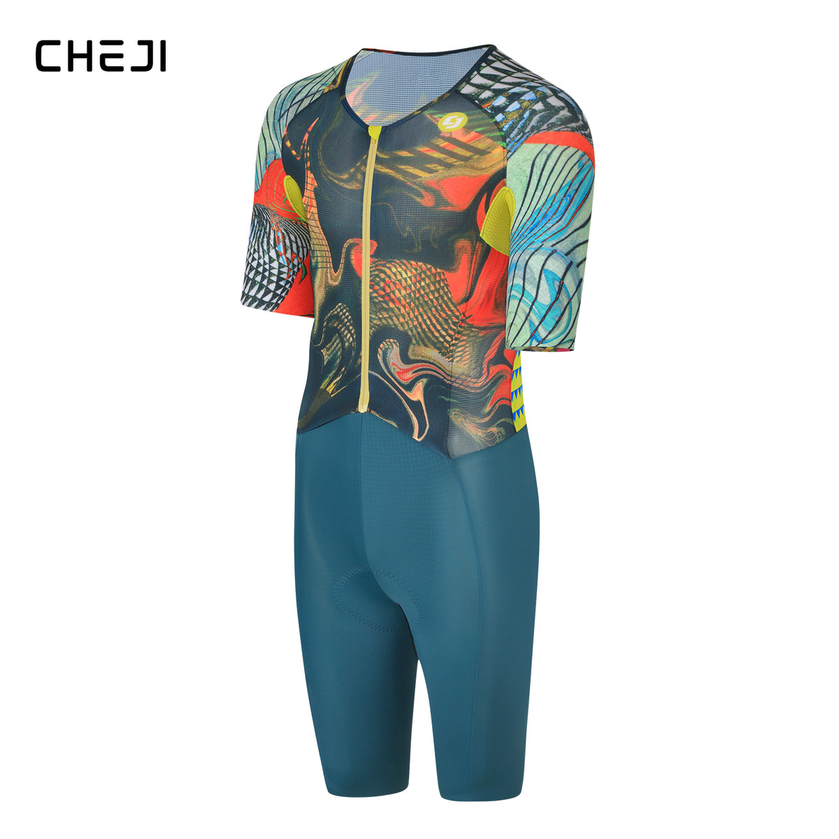 Cheji Men's Road Cycling Skinsuit