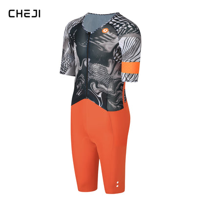 Cheji Men's Pro Team Aero Roadsuit