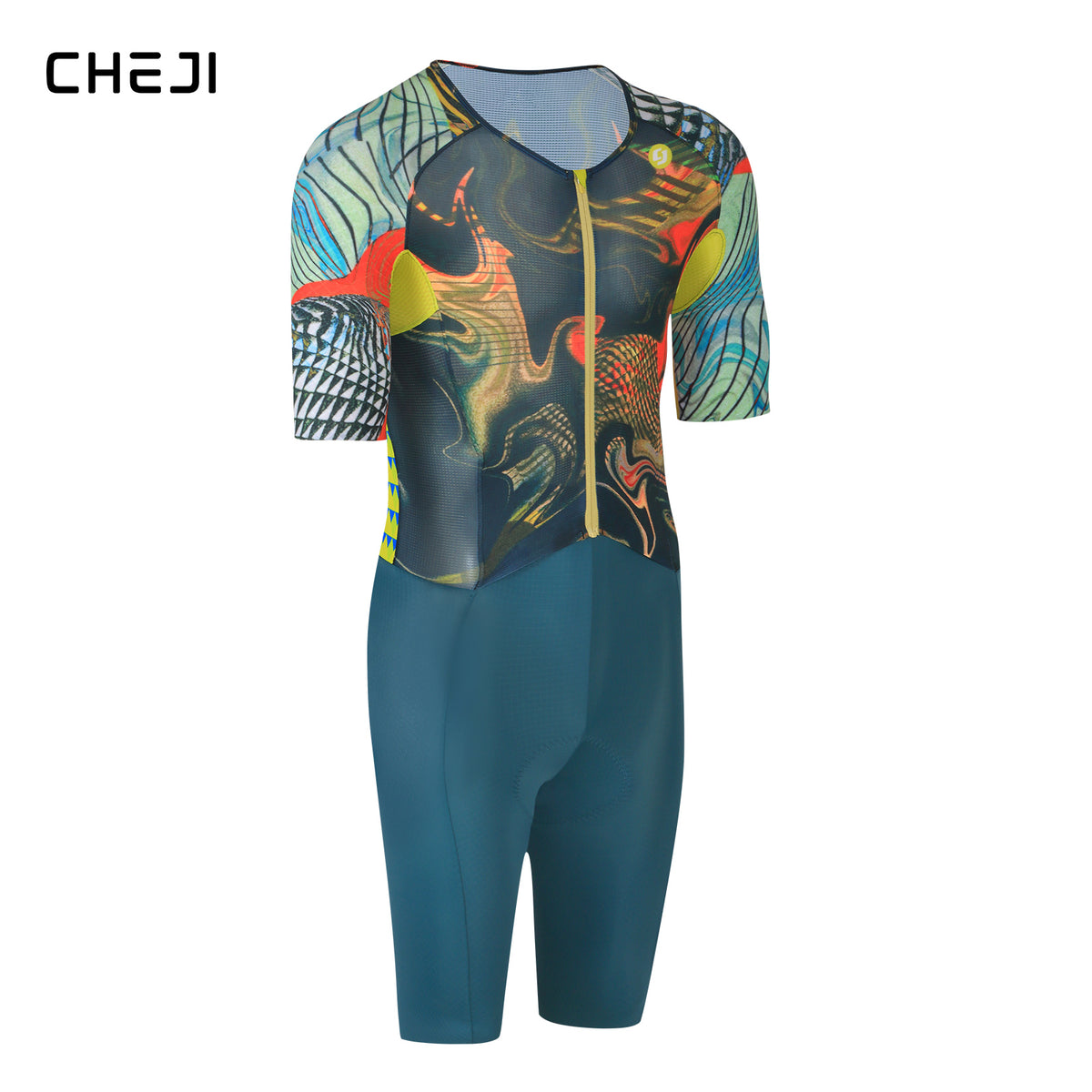 Cheji Men's Road Cycling Skinsuit