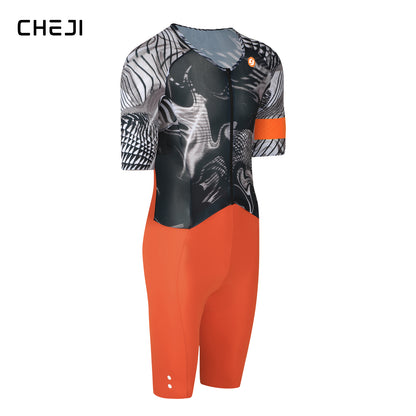 Cheji Men's Pro Team Aero Roadsuit
