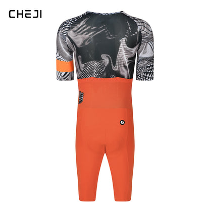 Cheji Men's Pro Team Aero Roadsuit