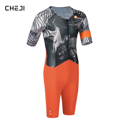 Cheji Men's Pro Team Aero Roadsuit