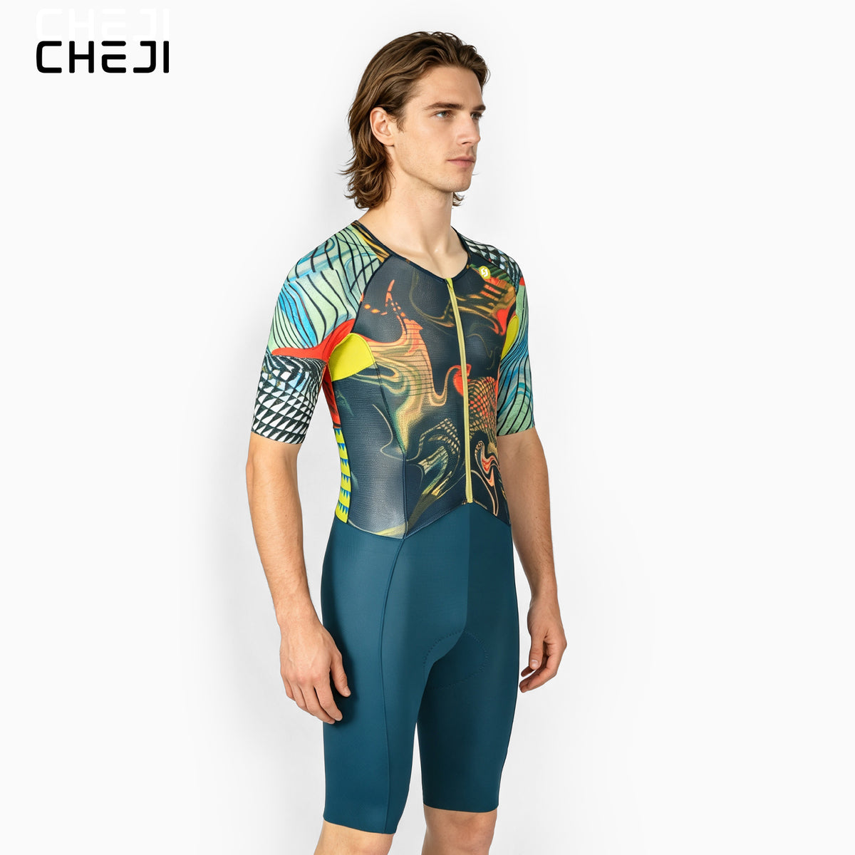 Cheji Men's Road Cycling Skinsuit