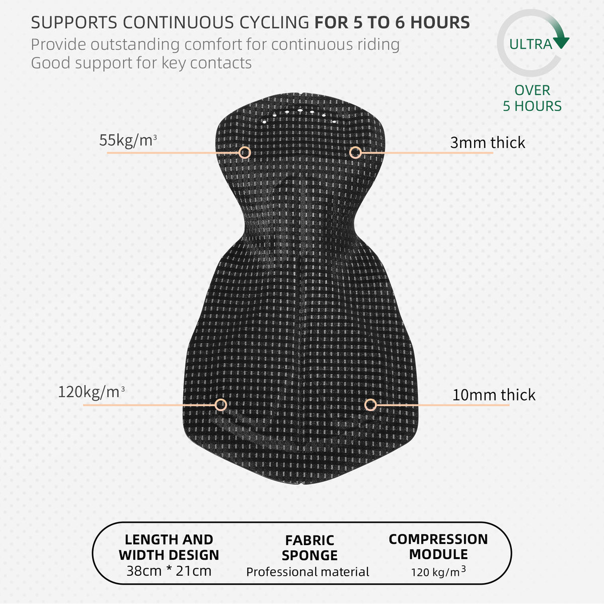Cheji Men's Cycling Bib Shorts