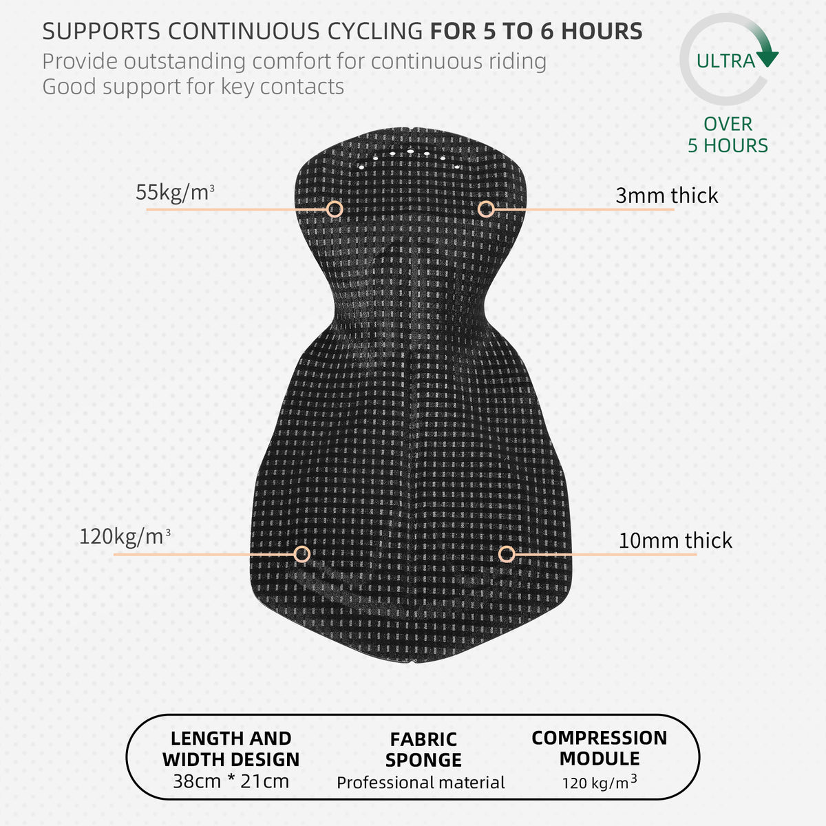 Cheji Men's Cycling Bib Shorts